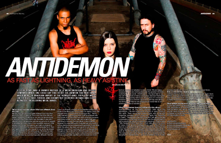 Heavens Metal Magazine (EUA) in 06.09.2012