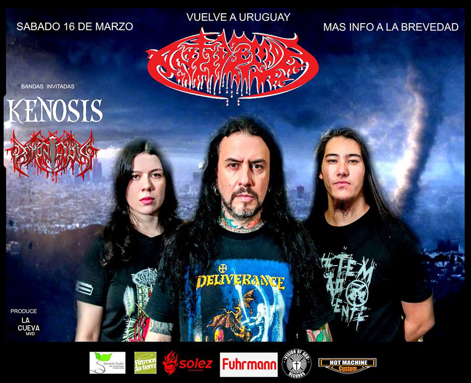 Antidemon en Segunda Vuelta Bar en 16/03/2019 en Montevideo, Uruguay