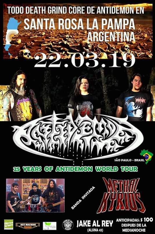 Antidemon en Santa Rosa La Pampa en 22/03/2019 en Argentina