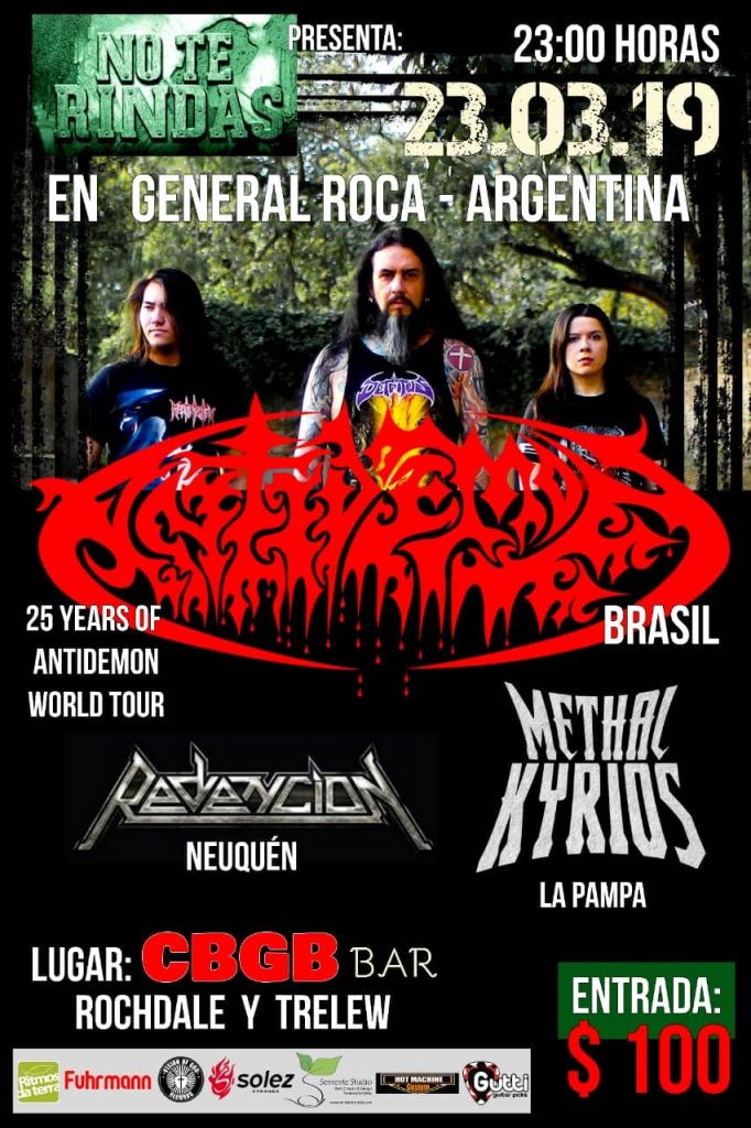 Antidemon en General Roca en 23/03/2019 en Argentina