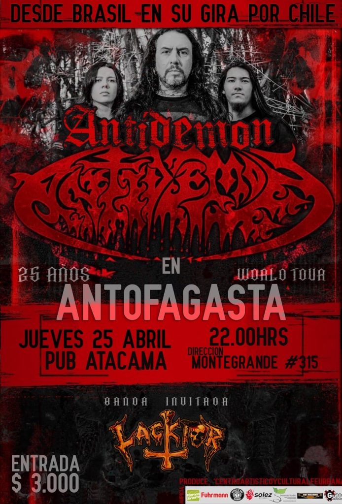 Antidemon en Antofagasta en 25/04/2019 en Chile