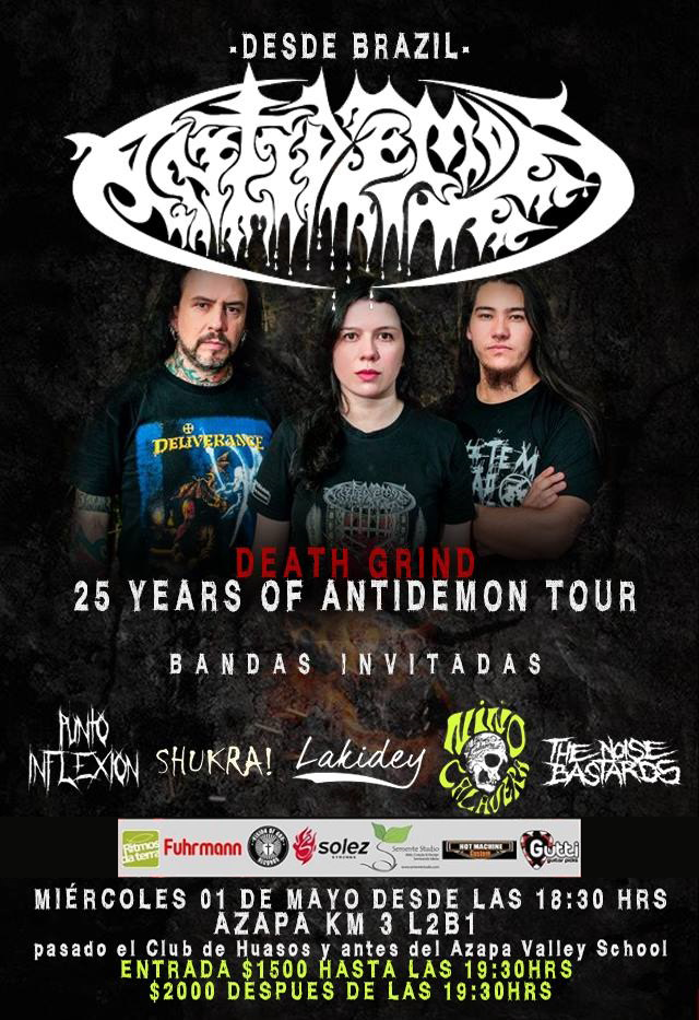 Antidemon en Arica en 01/05/2019 en Chile