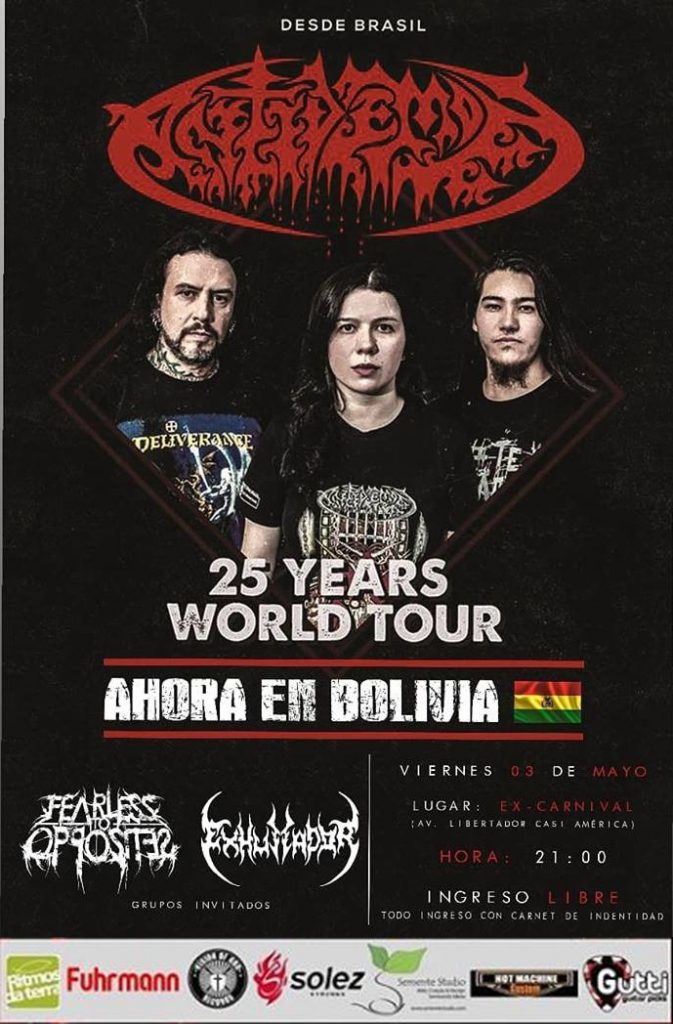 Antidemon en EX-Carnival en 03/05/2019 en Bolivia