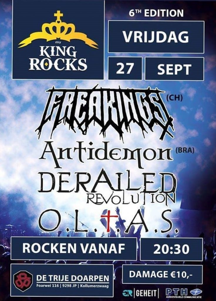 Antidemon in 27/09/2019 in Kollumerzwaag, Holanda
